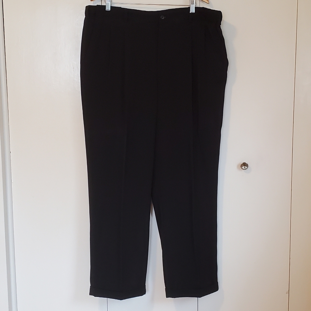 Men's Black Dress Pants sz 42/32